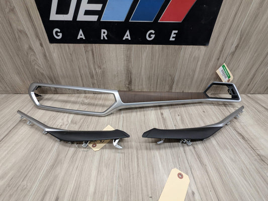 OEM BMW G20 G22 G23 G26 G80 G82 Dashboard Panel Center Trim Bezel Maple Wood