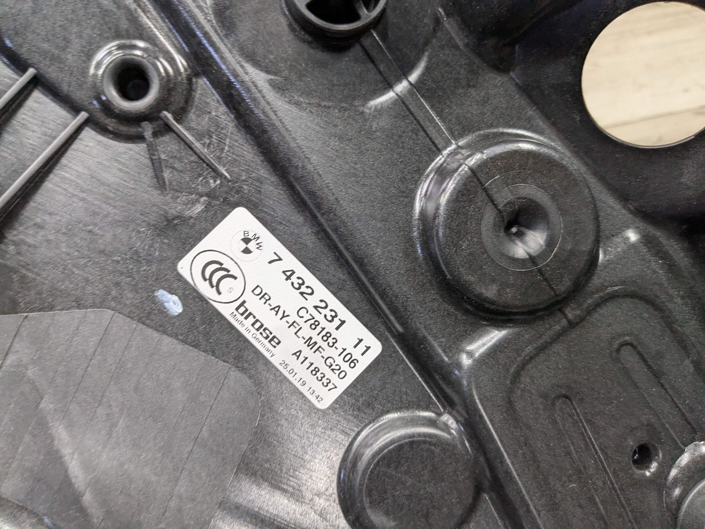 OEM BMW G20 G80 330 M340 M3 FRONT Left Driver Door Window Regulator Motor