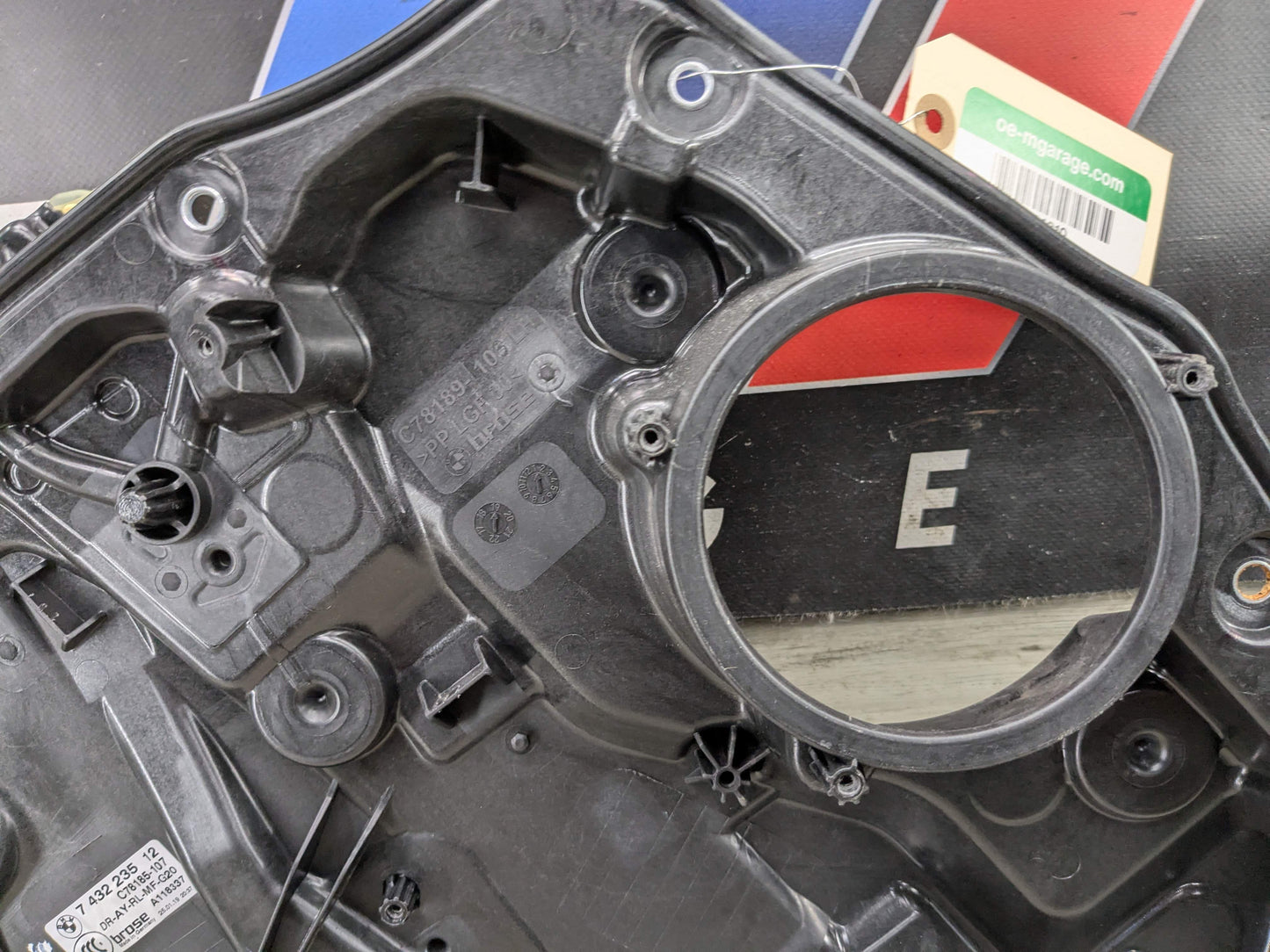 OEM BMW G20 G80 330 M340 M3 REAR Left Driver Door Window Regulator Motor