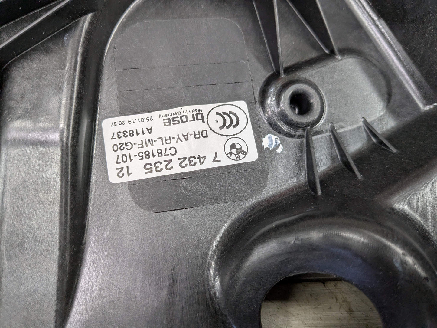 OEM BMW G20 G80 330 M340 M3 REAR Left Driver Door Window Regulator Motor