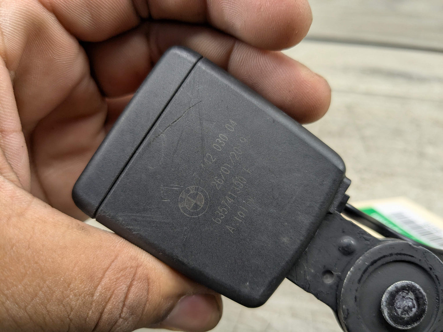 OEM BMW G20 G22 G26 G80 G82 M3 M4 Rear Right Passenger Seatbelt Seat Belt Buckle