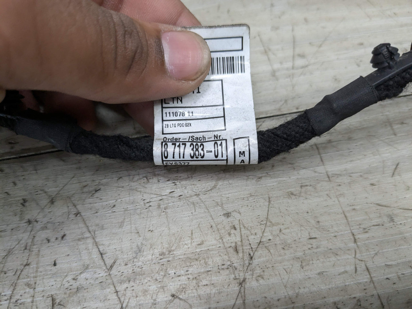 19-25 OEM BMW G20 330i 330iX REAR Parking Sensor PDC Wire Wiring Harness