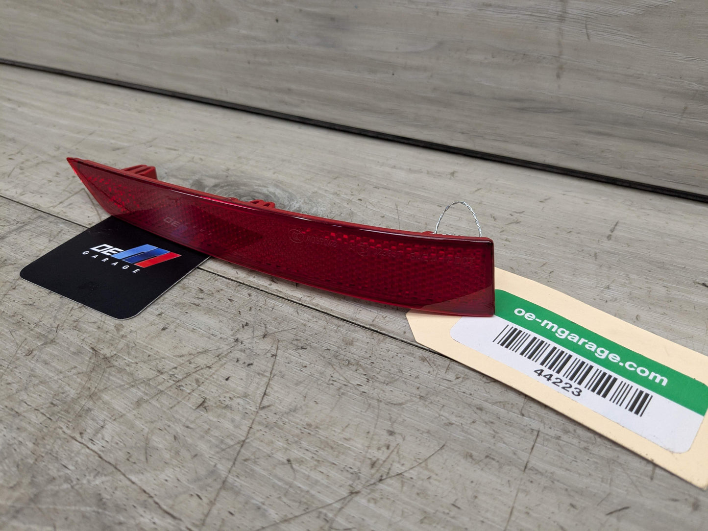 19-21 OEM BMW G20 330 Rear Bumper Right Passenger Side Reflector Trim Cover