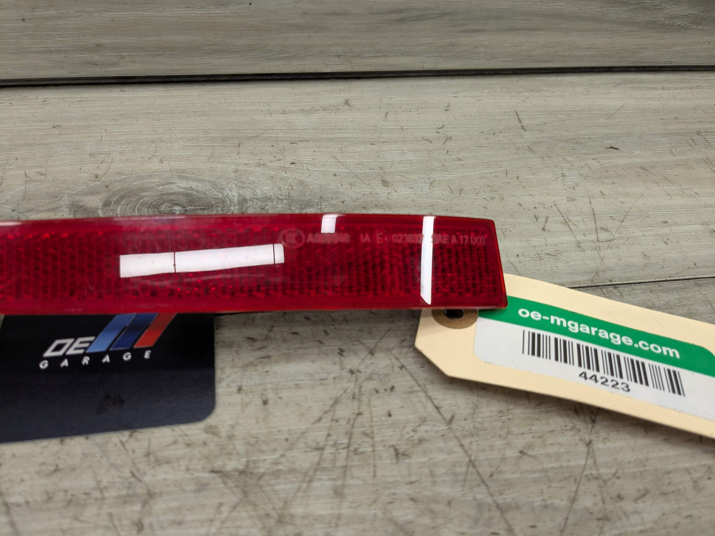 19-21 OEM BMW G20 330 Rear Bumper Right Passenger Side Reflector Trim Cover