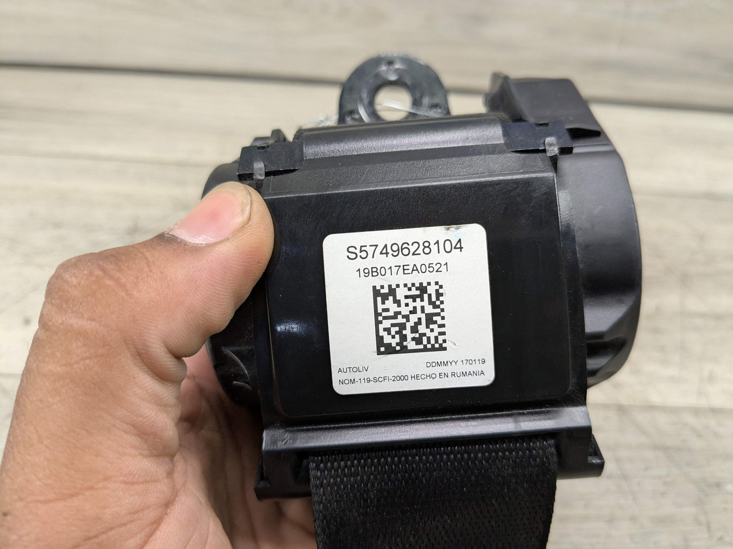 19-24 OEM BMW G20 G80 330 M340 M3 Rear Center Seat Belt Seatbelt Retractor