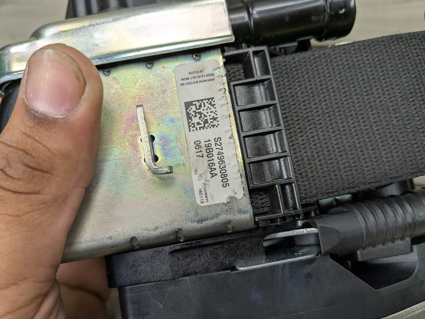 OEM BMW G20 G80 330 M340 M3 Front Right Passenger Seat Belt Seatbelt Retractor