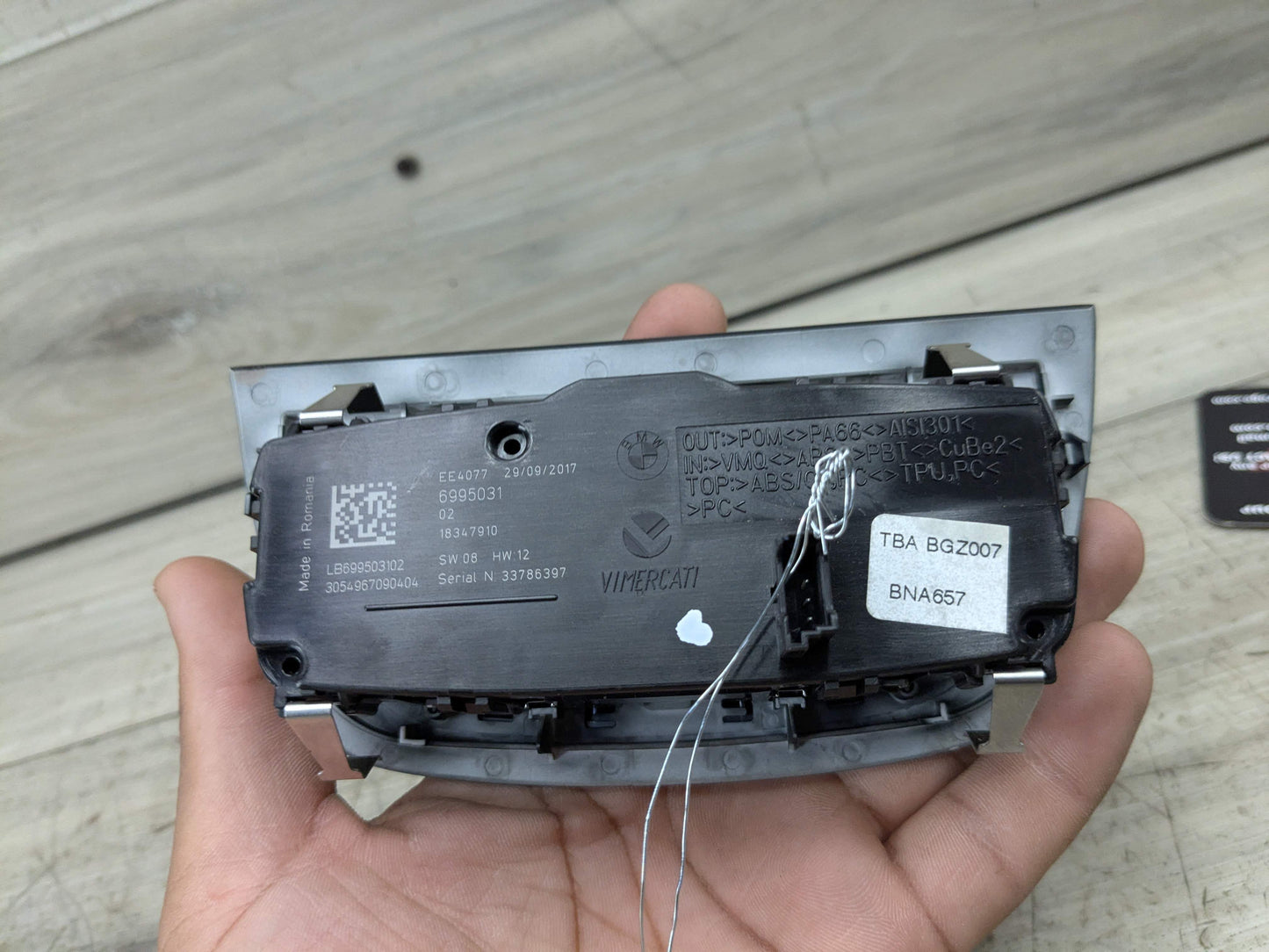 18-21 OEM BMW G01 G02 X3 X4 Headlight Switch Control Panel Light Module