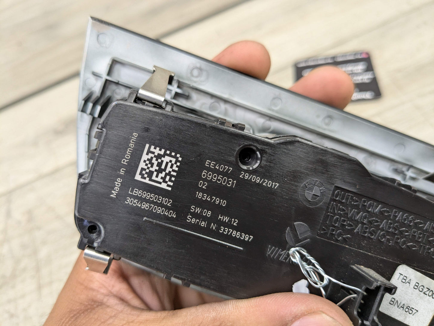 18-21 OEM BMW G01 G02 X3 X4 Headlight Switch Control Panel Light Module