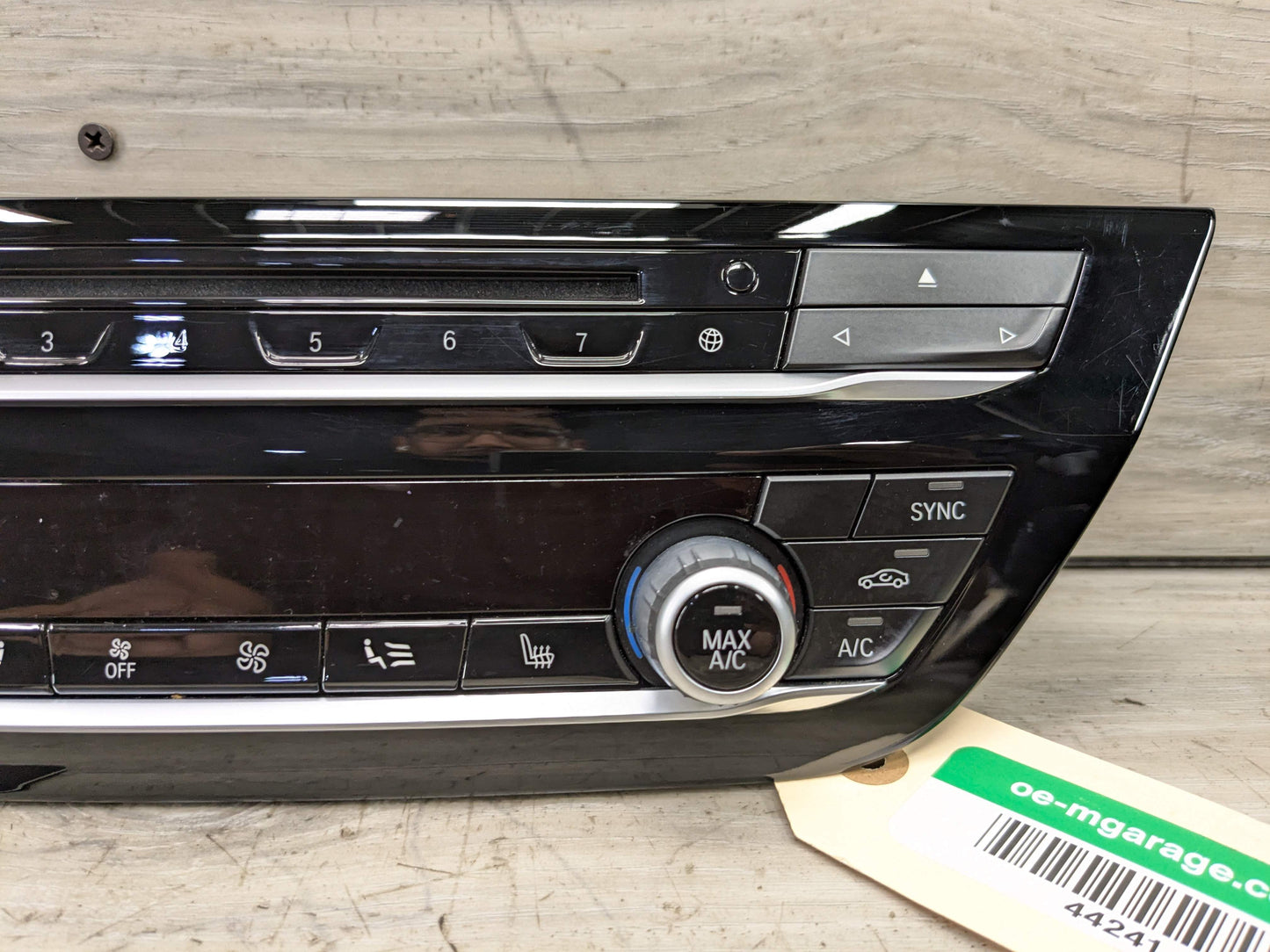 OEM BMW G01 G02 F97 F98 X3 X4 AC Climate Control Panel Radio Media Switch