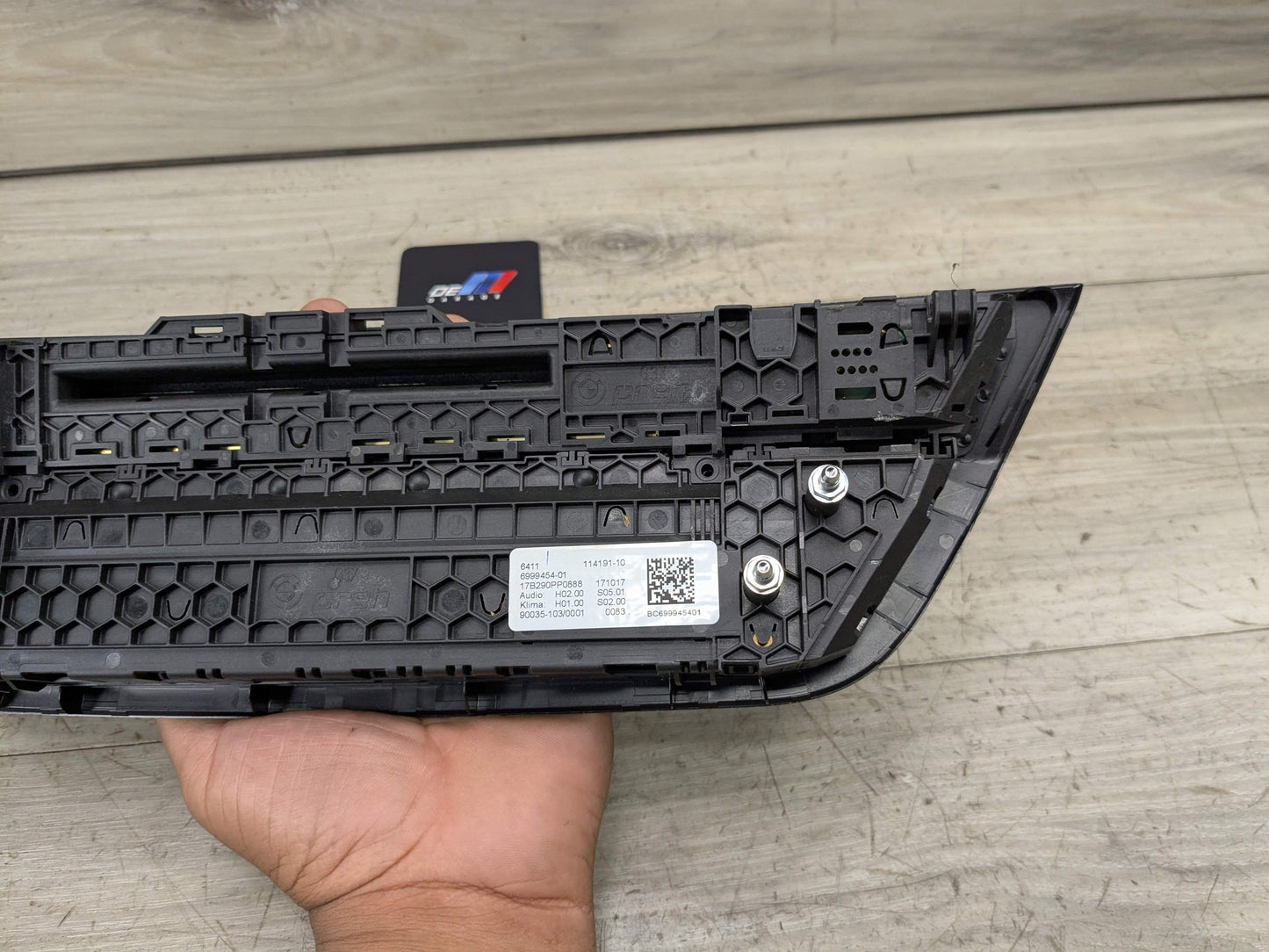 OEM BMW G01 G02 F97 F98 X3 X4 AC Climate Control Panel Radio Media Switch