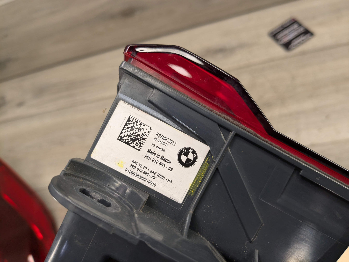 *18-21 OEM BMW G01 F97 X3 X3M Rear Left Driver Side LED Outer Tail Light