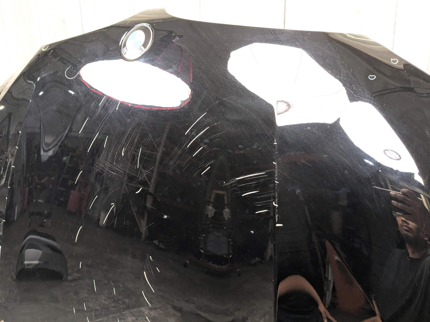 *18-24 OEM BMW G01 G02 F97 F98 X3 X4 X3M X4M Hood Bonnet Shell Panel Black 475