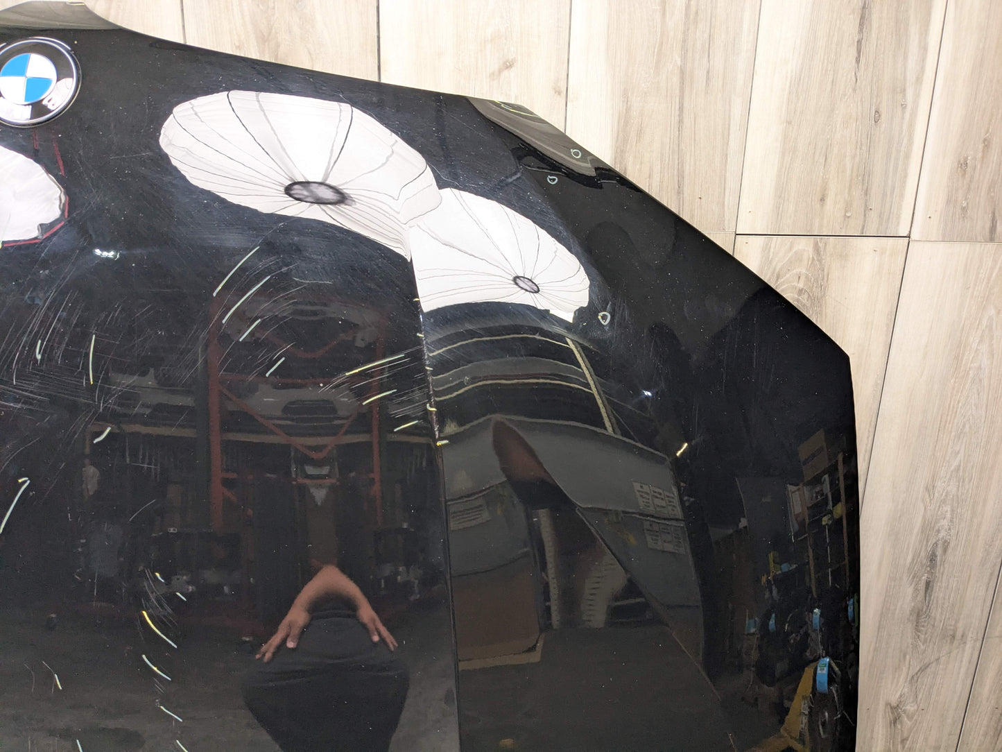 *18-24 OEM BMW G01 G02 F97 F98 X3 X4 X3M X4M Hood Bonnet Shell Panel Black 475