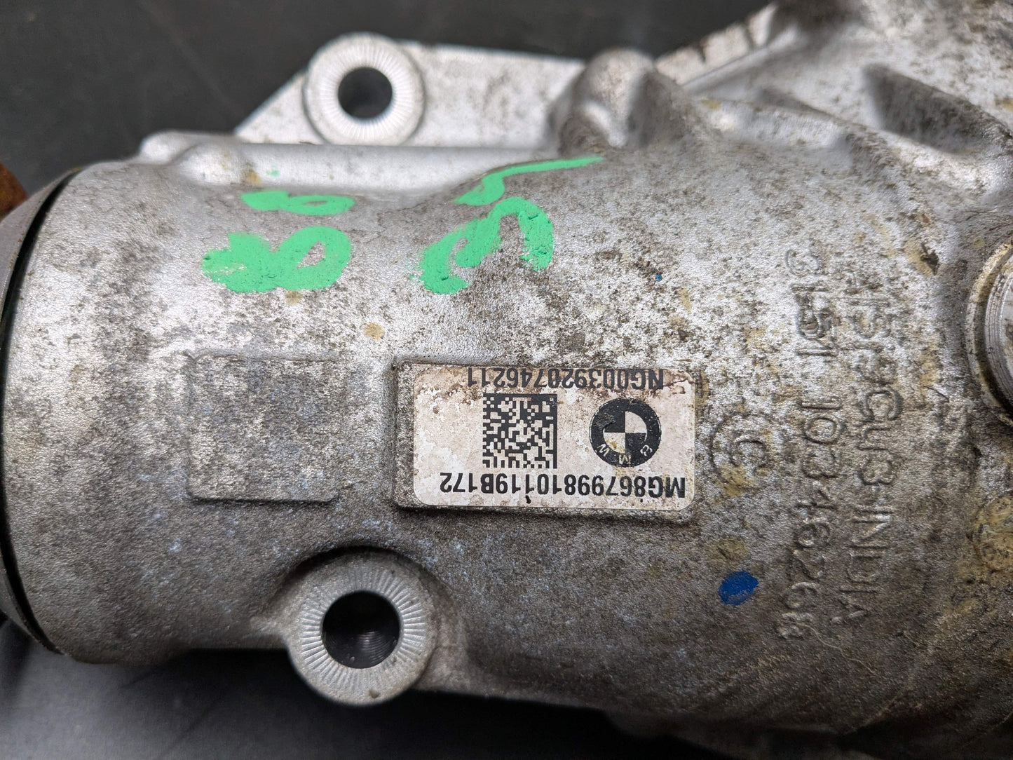 18-21 OEM BMW G01 G02 X3 X4 xDrive Front Differential Axle Gearbox Carrier 3.38