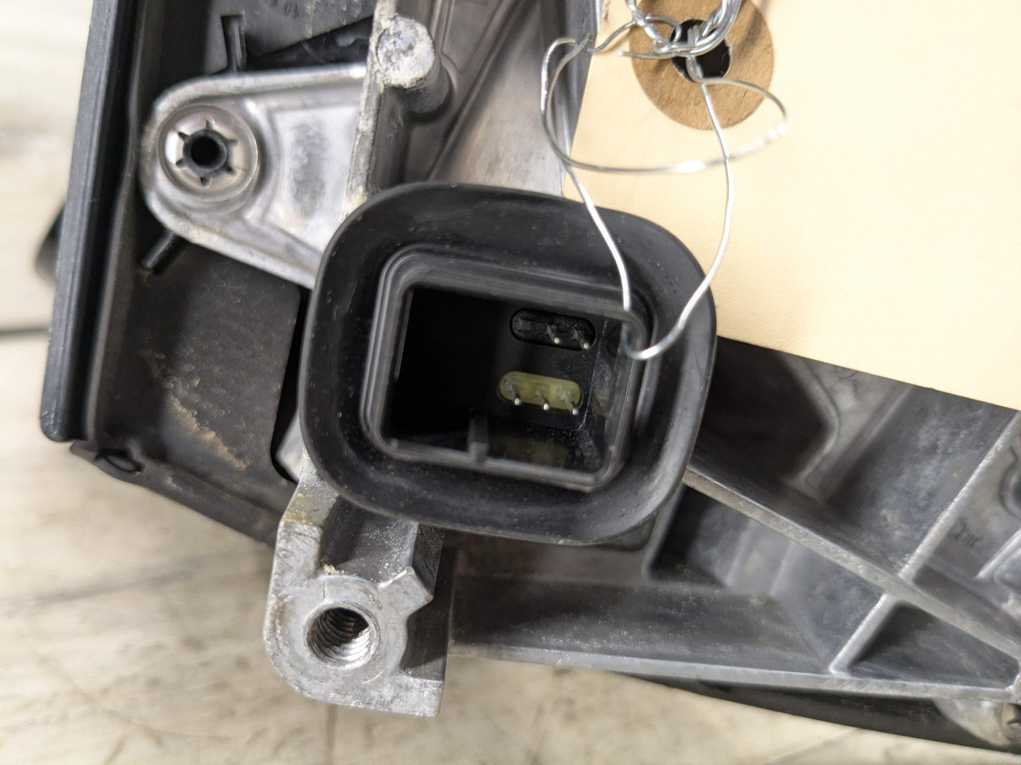 18-24 OEM BMW G01 X3 Left Driver Side Mirror Heated Memory Auto Dip SHADOW GLOSS