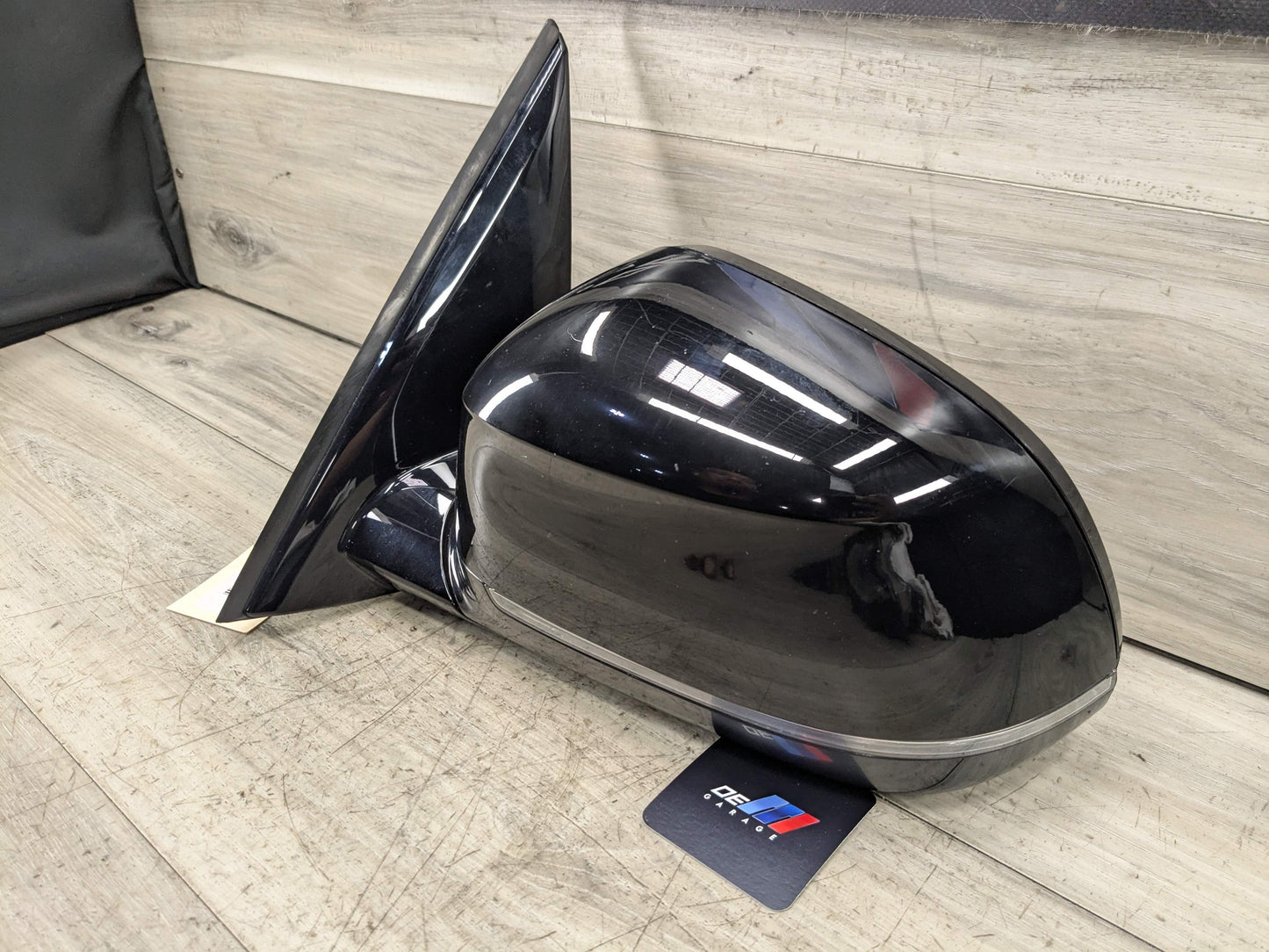 18-24 OEM BMW G01 X3 Left Driver Side Mirror Heated Memory Auto Dip SHADOW GLOSS