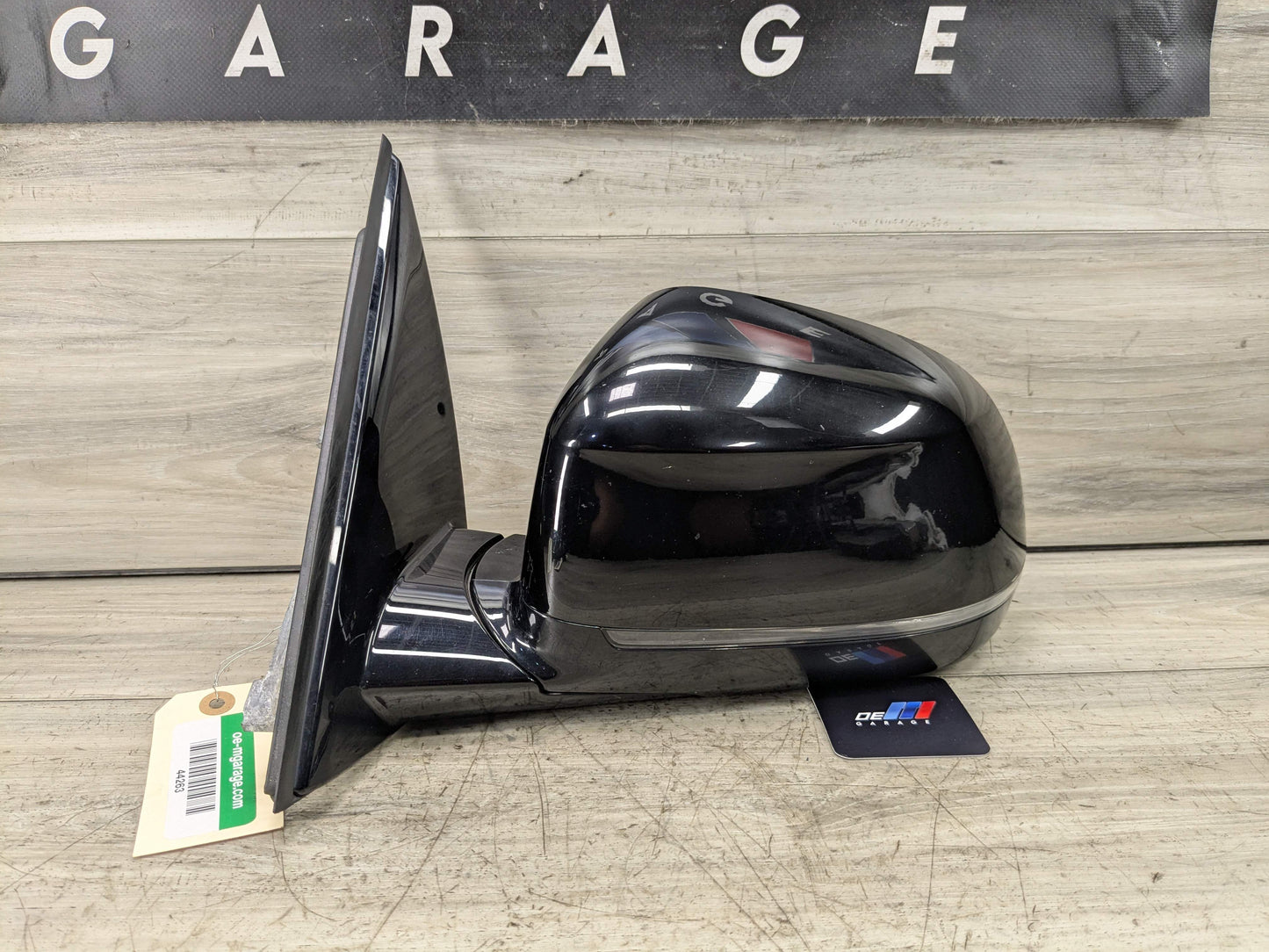 18-24 OEM BMW G01 X3 Left Driver Side Mirror Heated Memory Auto Dip SHADOW GLOSS