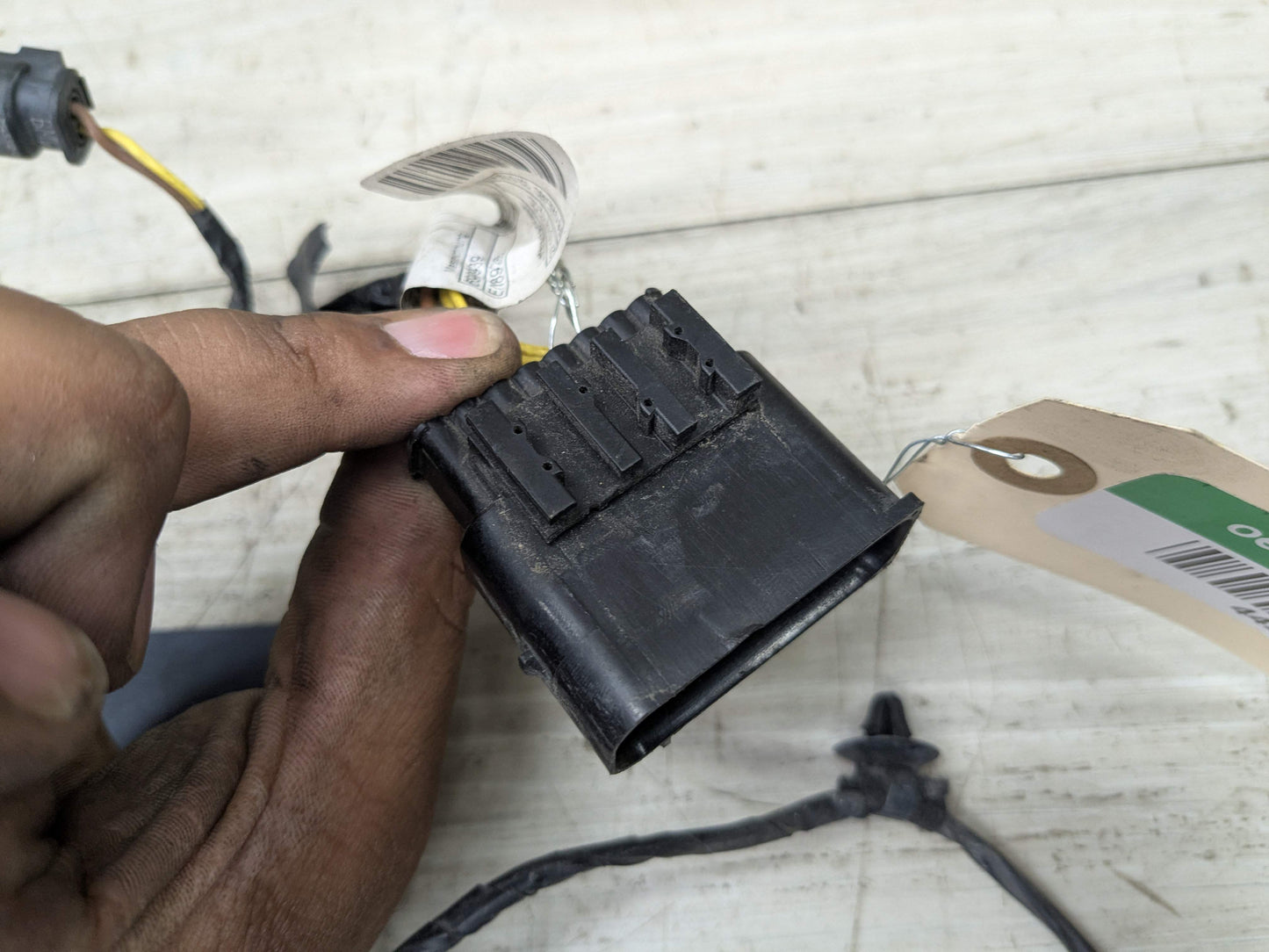 18-24 OEM BMW G01 G02 X3 X4 Front Bumper Fog Light Wiring Wire Harness