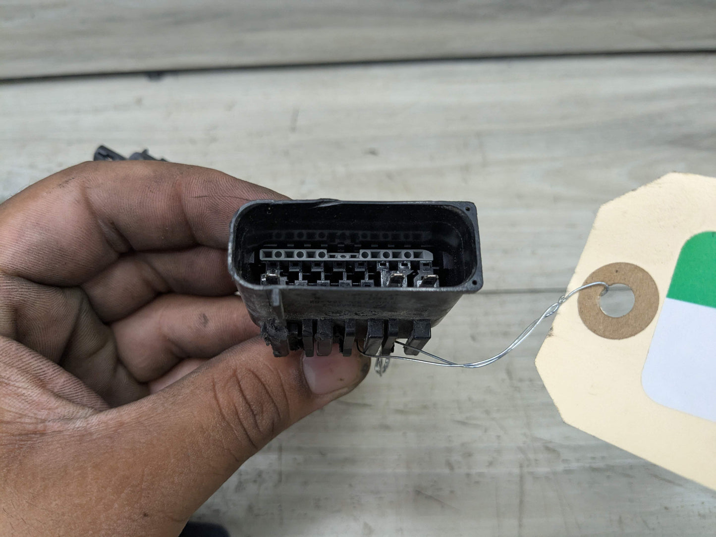 18-24 OEM BMW G01 G02 X3 X4 Front Bumper Fog Light Wiring Wire Harness