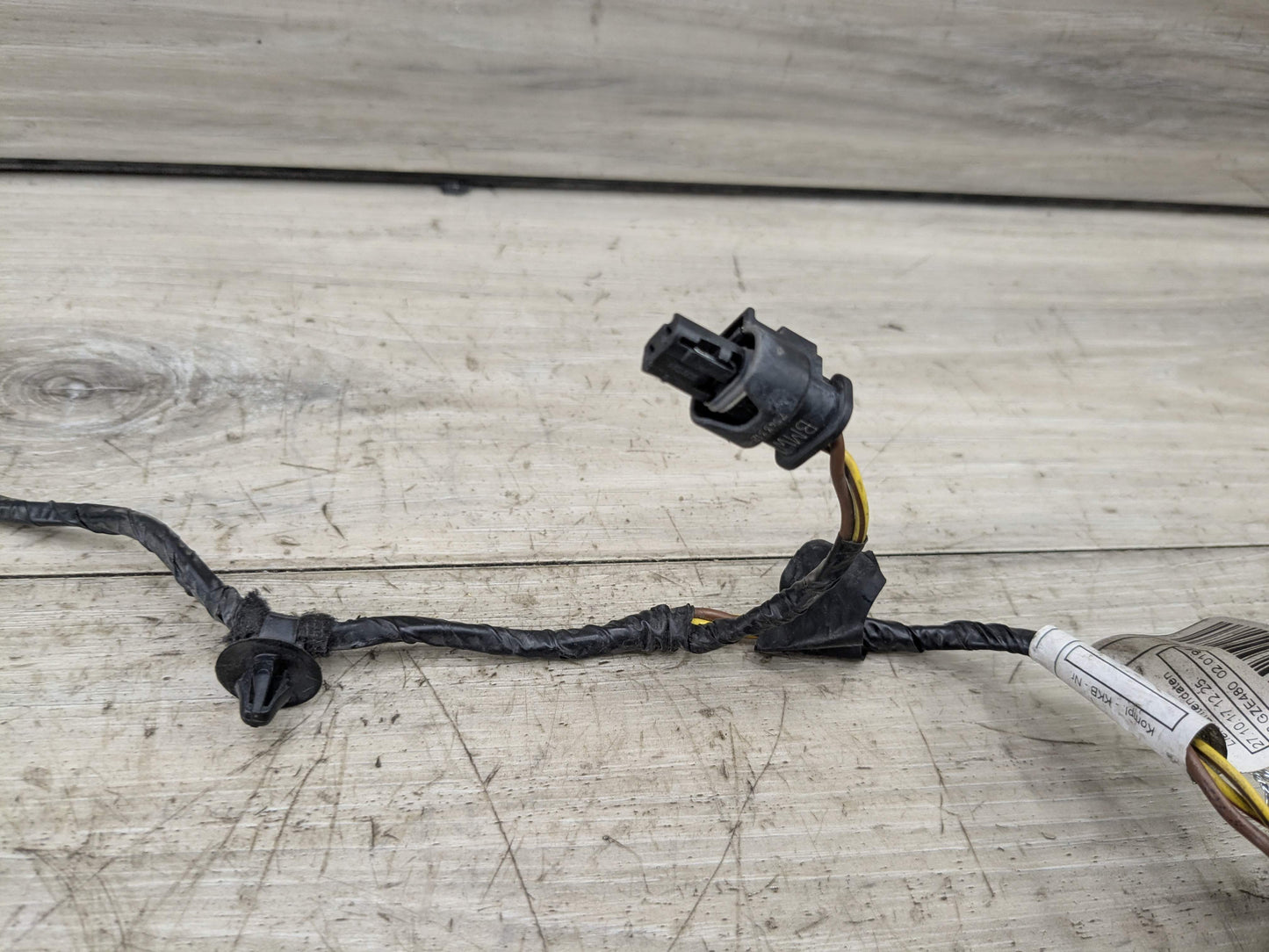 18-24 OEM BMW G01 G02 X3 X4 Front Bumper Fog Light Wiring Wire Harness