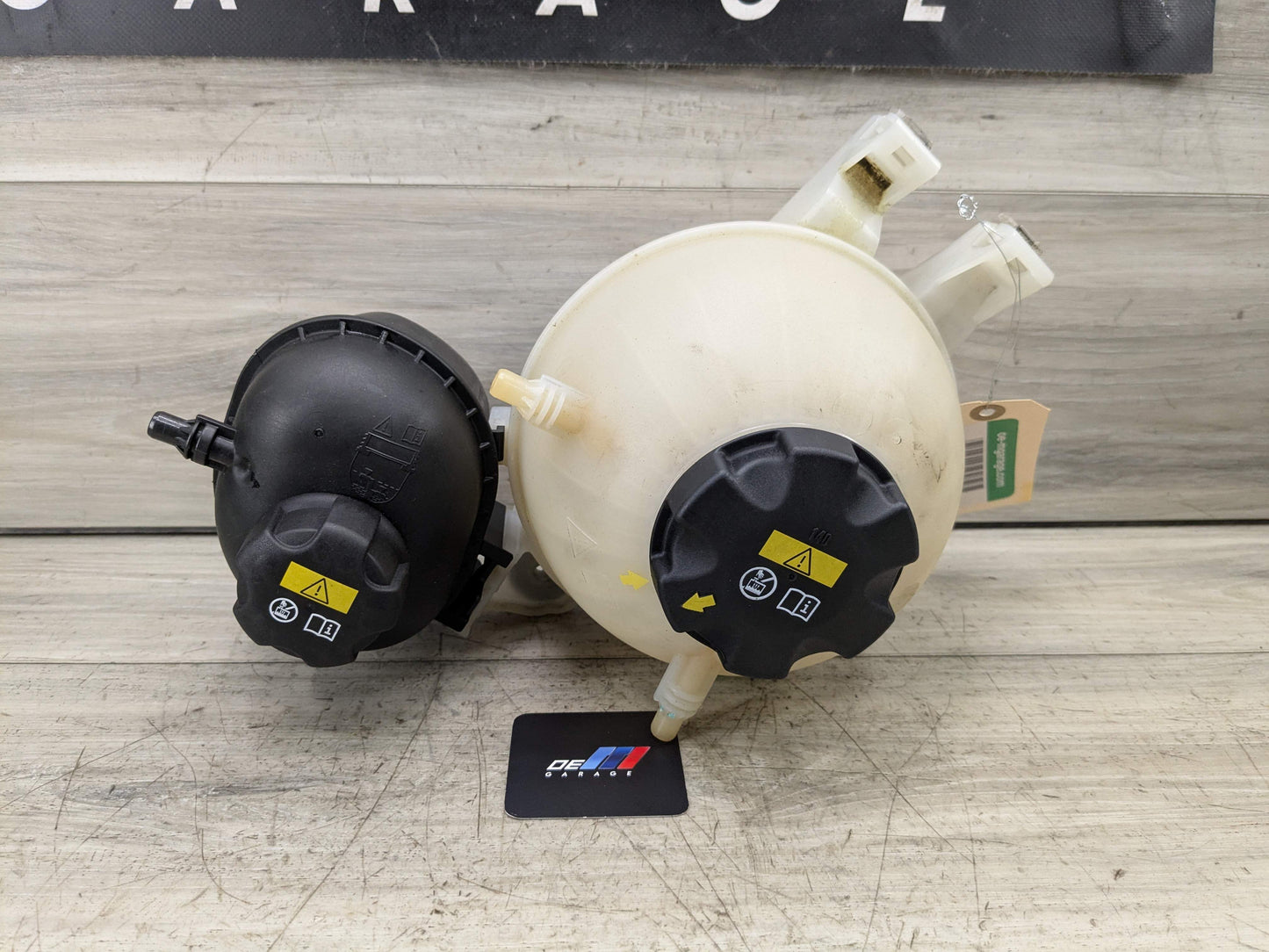 19-24 OEM BMW G01 G02 F97 F98 X3 X4 Engine Coolant Expansion Tanks Reservoir SET