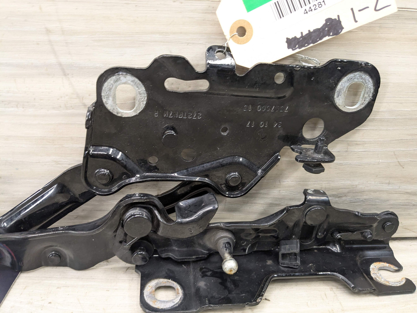 18-24 OEM BMW G01 G02 F97 F98 X3 X4 Hood Bonnet Left Right Side Hood Hinges SET