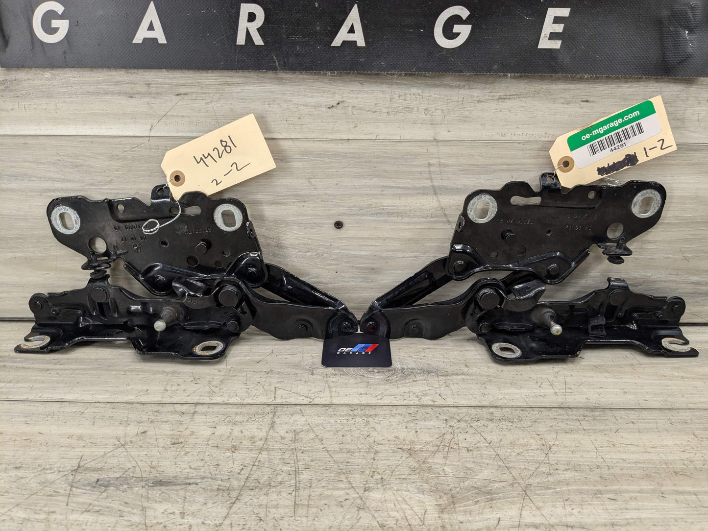 18-24 OEM BMW G01 G02 F97 F98 X3 X4 Hood Bonnet Left Right Side Hood Hinges SET