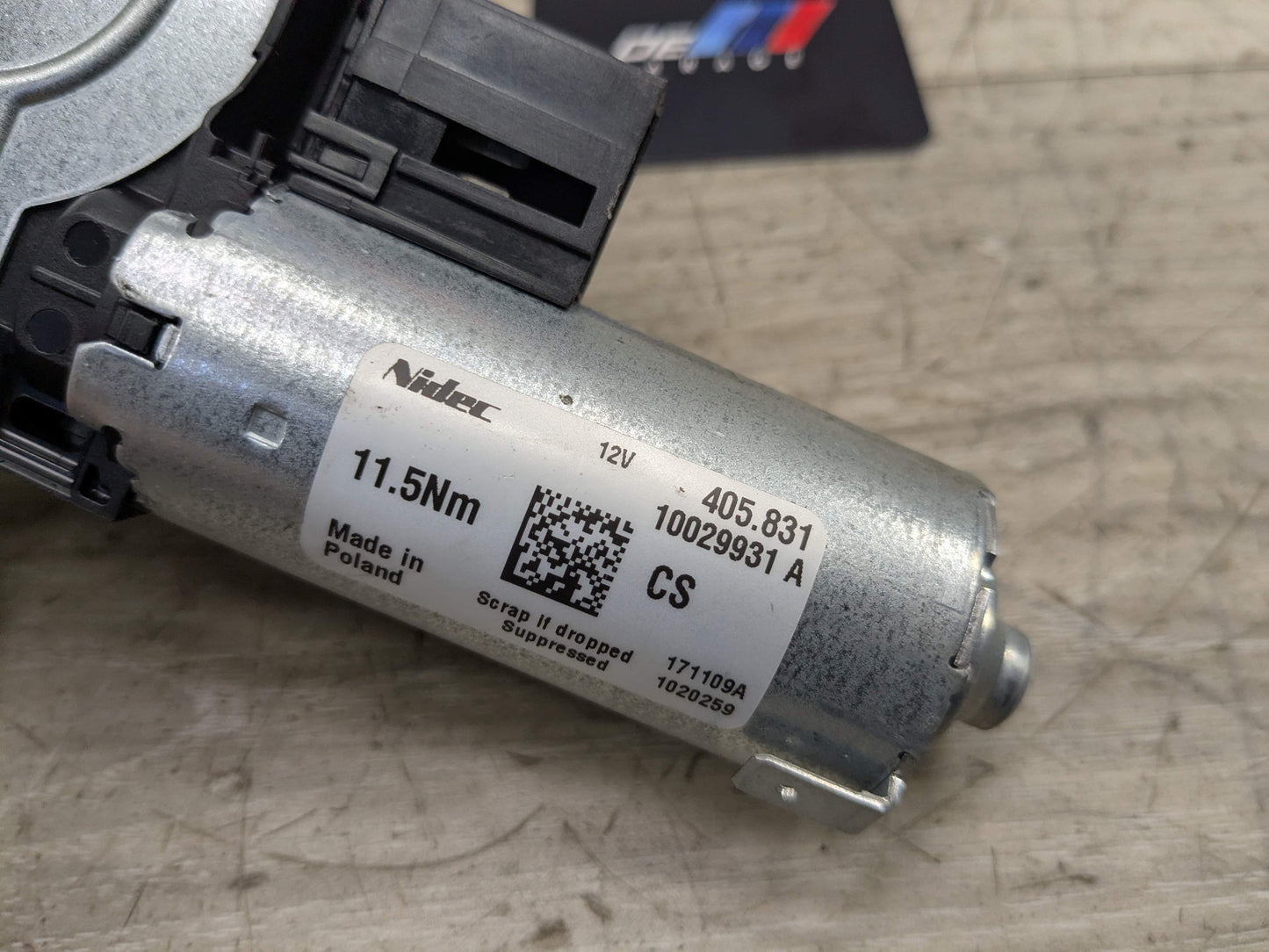 OEM BMW F97 G01 G02 G05 G06 Panoramic Sunroof Sun Roof Shade Blind Motor