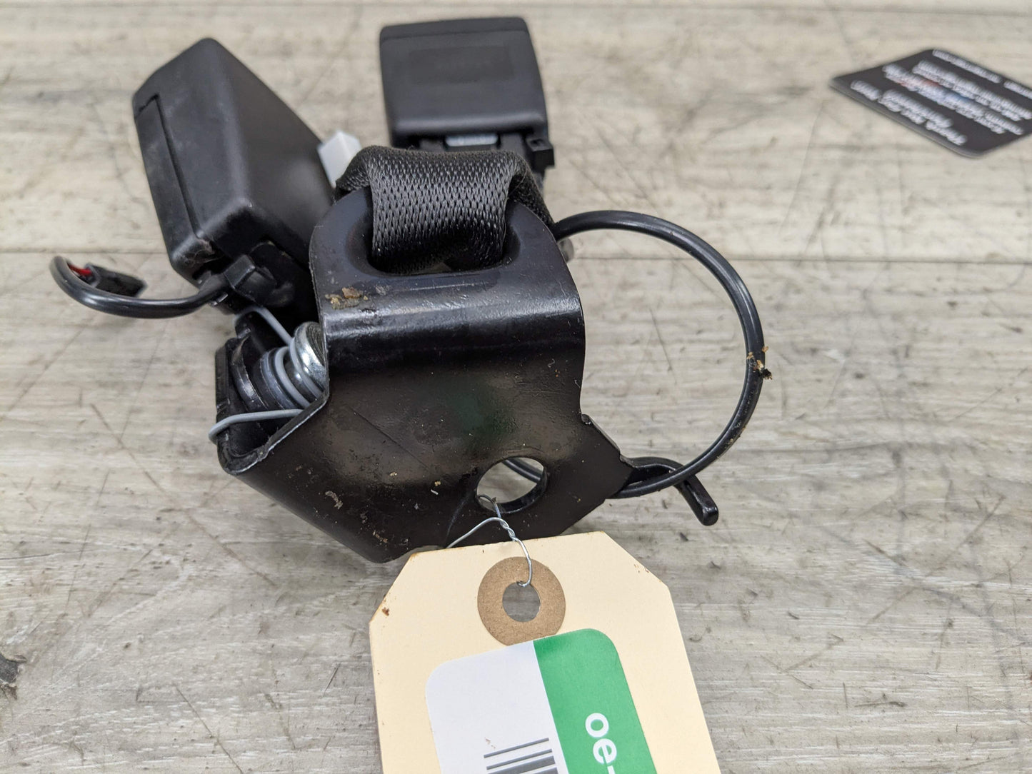 OEM BMW G01 G02 F97 F98 X3 REAR Right Passenger Side SeatBelt Seat Belt Buckle