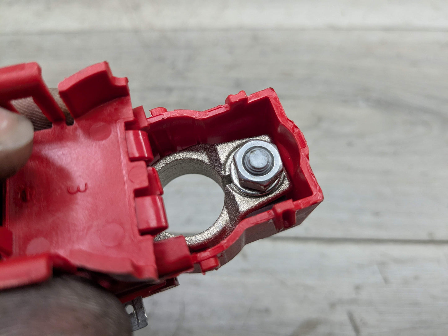 OEM BMW G01 G02 F97 F98 X3 X4 X3M Battery Plus Pole Terminal Positive Red Cable