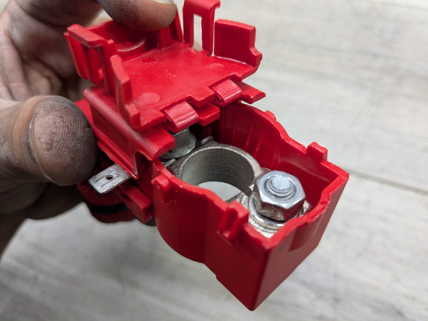 OEM BMW G01 G02 F97 F98 X3 X4 X3M Battery Plus Pole Terminal Positive Red Cable