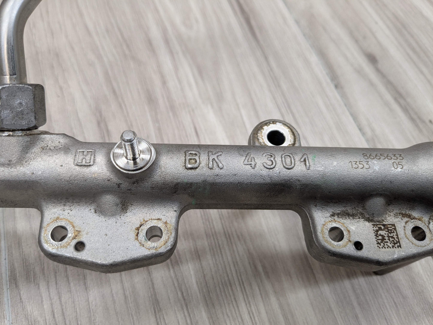 OEM BMW F44 G01 G20 G26 G30 G42 Engine Pressure Fuel Injector Rail Line B46 B48