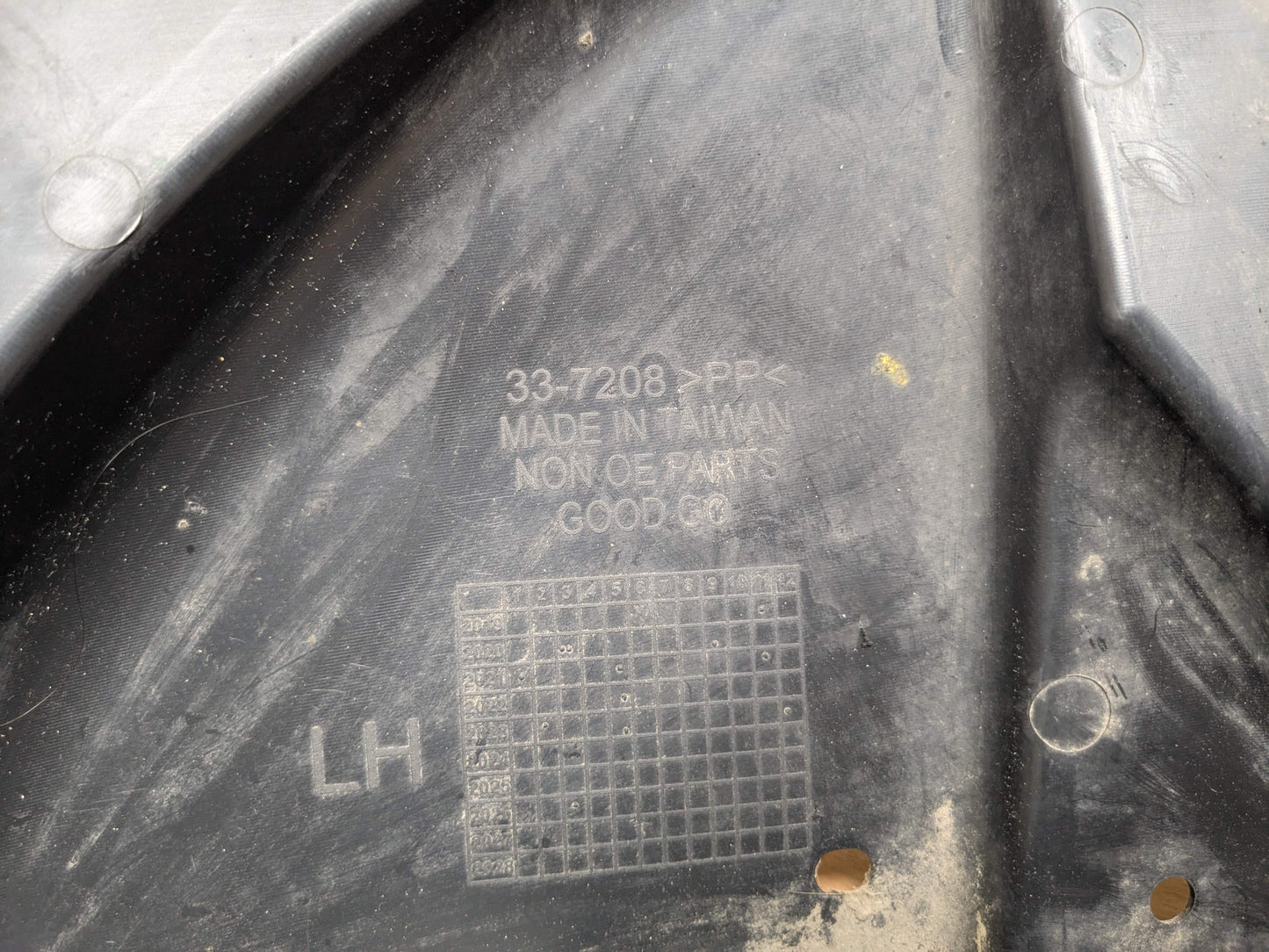 19-24 AFT BMW G20 330 Front Left Right Fender Liner Lower Deflector Shield SET