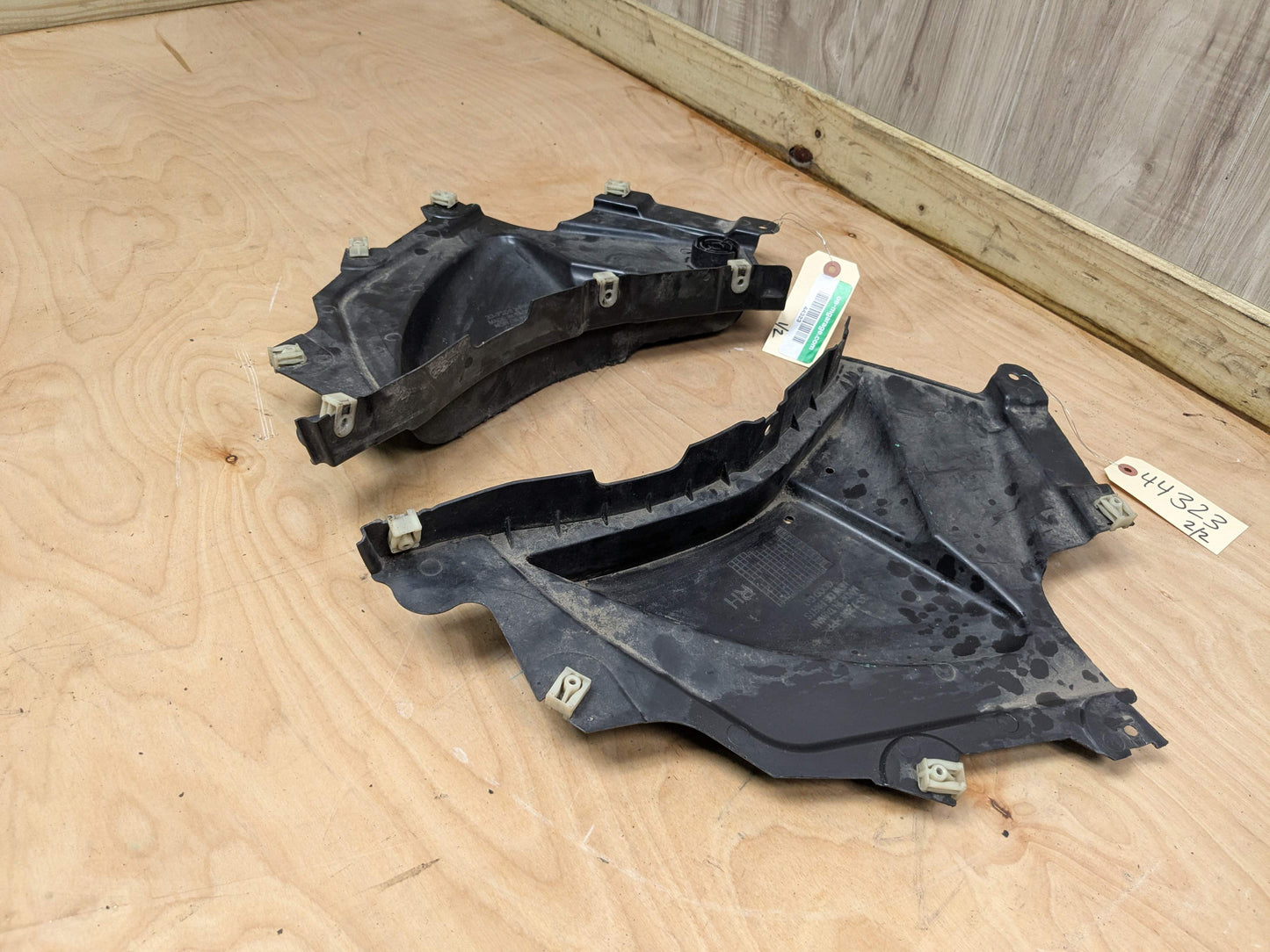 19-24 AFT BMW G20 330 Front Left Right Fender Liner Lower Deflector Shield SET