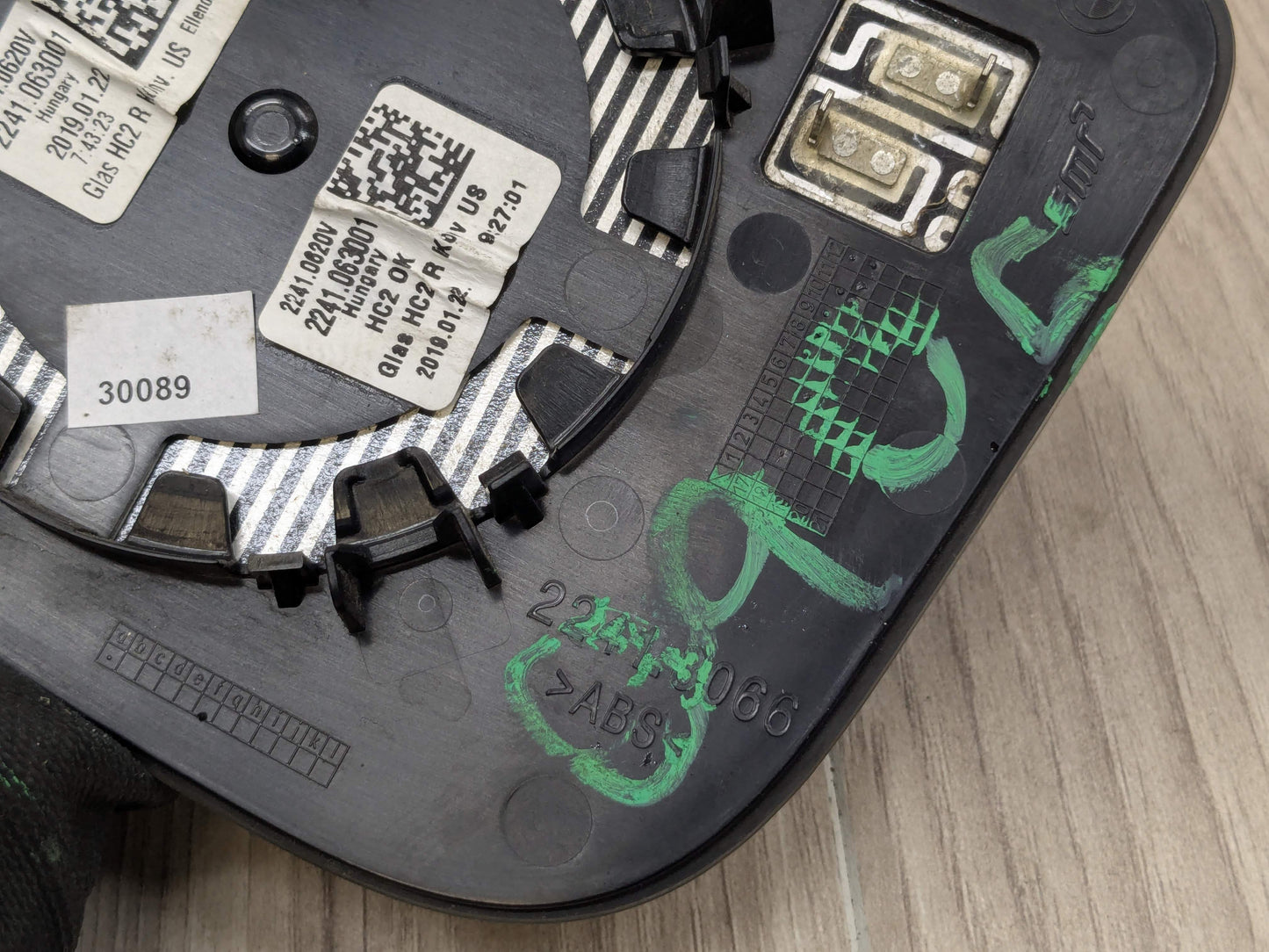 OEM BMW G20 G22 G23 G42 G80 Right Passenger Side Mirror Glass Blind Spot Heated