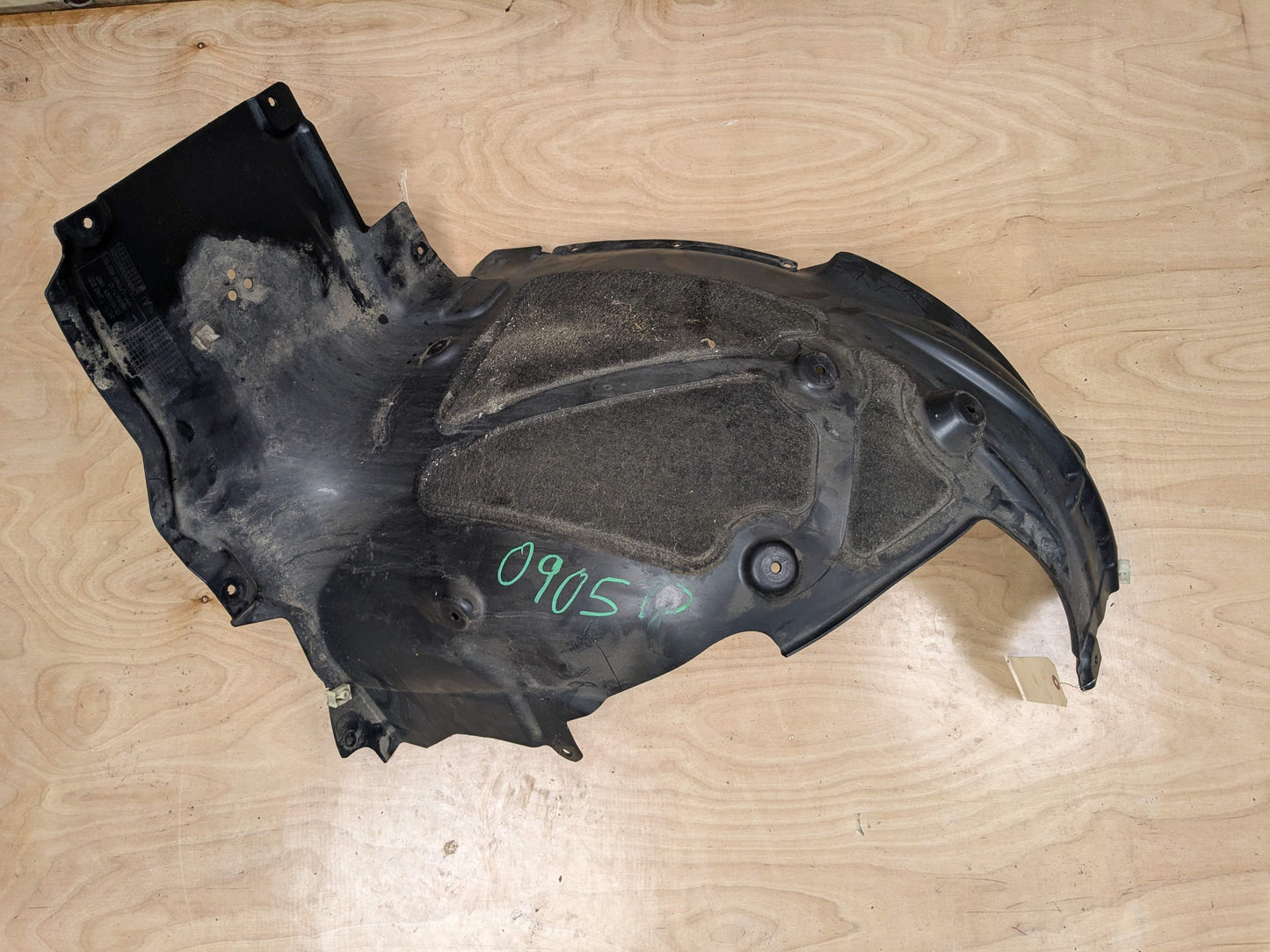 OEM BMW G20 330 M340 Front Left Driver Rearward Fender Liner Wheel Splash Shield