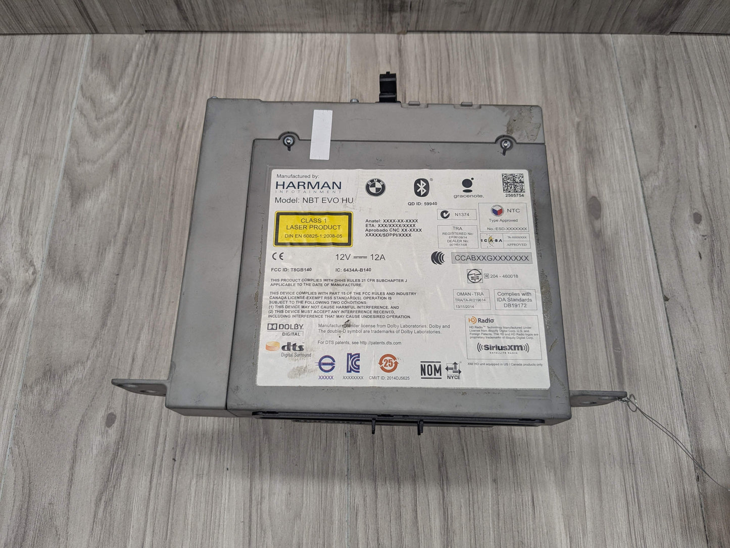 OEM BMW F30 F32 F36 F80 M4 HARMAN Navigation NBT EVO HU Radio Audio Headunit 2.3