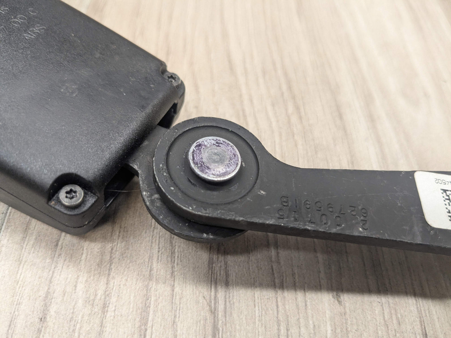 12-20 OEM BMW F30 F31 F36 F80 M3 Rear Left Driver Seat Belt Seatbelt Buckle