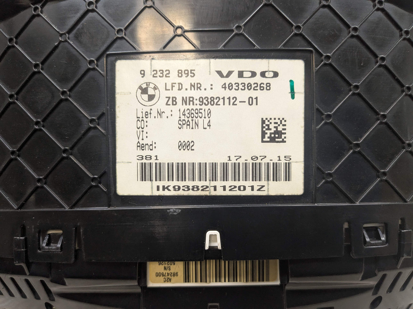 OEM BMW F30 F32 F33 F36 335 435 M SPORT instrument Speedometer Gauge Cluster HUD