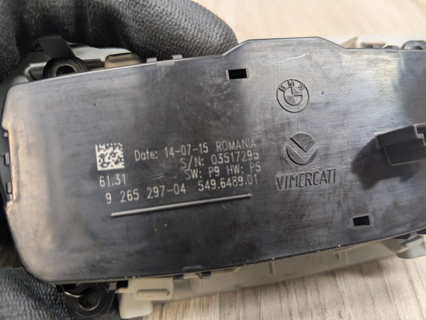 OEM BMW F22 F30 F32 F36 F80 F82 Headlight Switch Control Panel Light Module