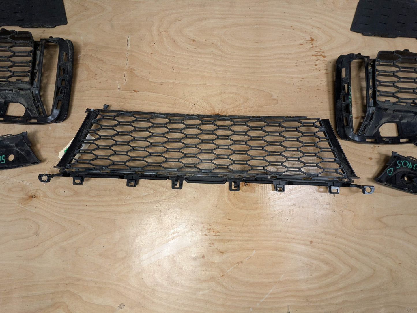19-21 AFT BMW G20 M340 M SPORT Front Bumper Lower left Right Center Grilles SET