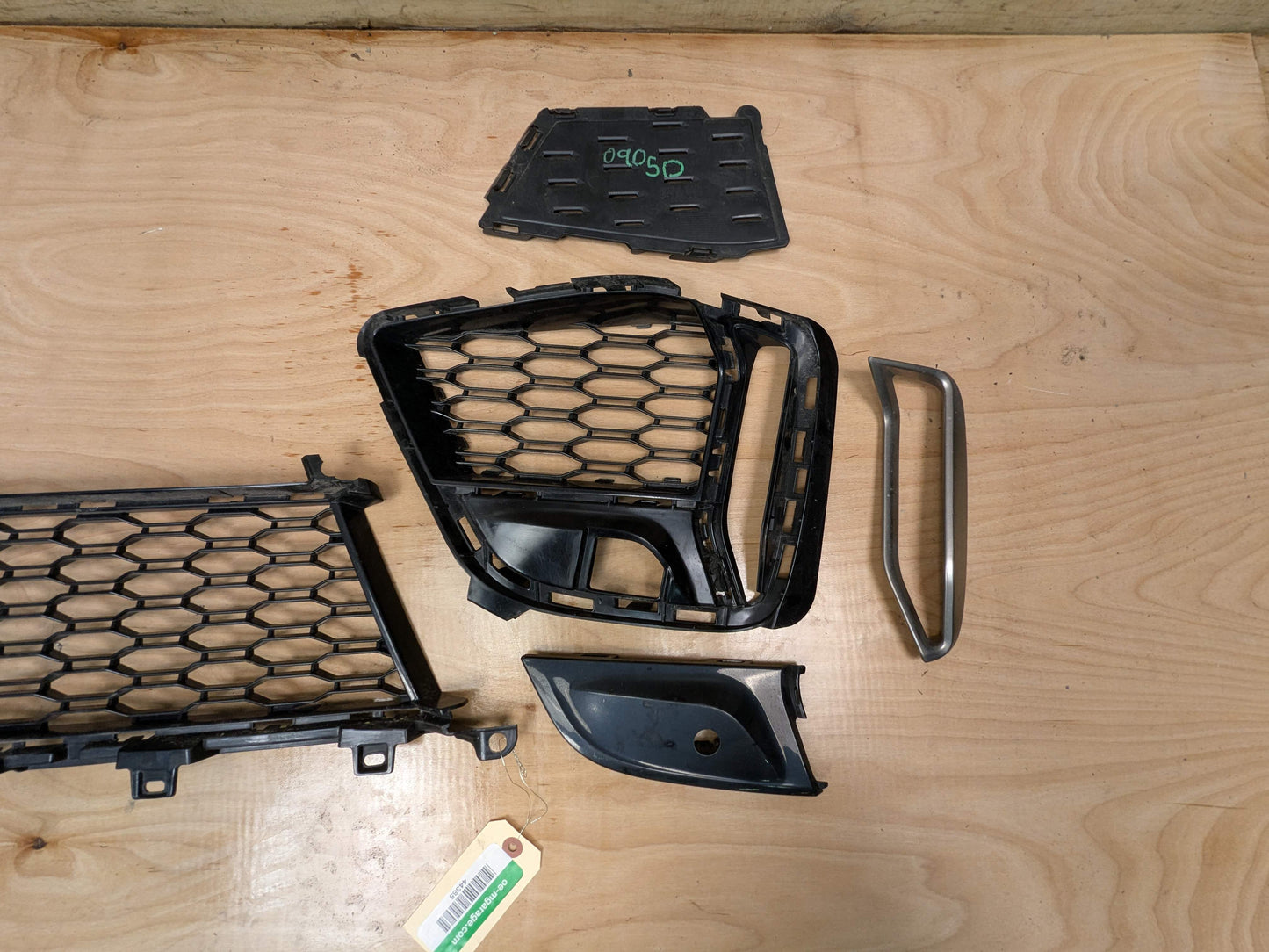 19-21 AFT BMW G20 M340 M SPORT Front Bumper Lower left Right Center Grilles SET