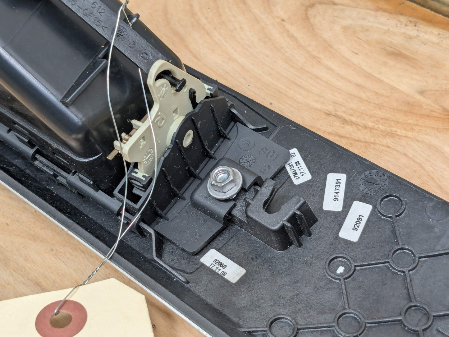 *07-13 OEM BMW E92 E93 328 335 M3 Brushed Aluminum Interior Trim Dash Panels SET