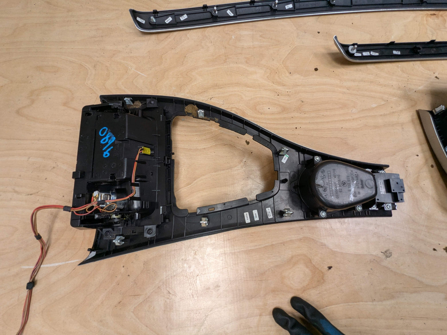 *07-13 OEM BMW E92 E93 328 335 M3 Brushed Aluminum Interior Trim Dash Panels SET