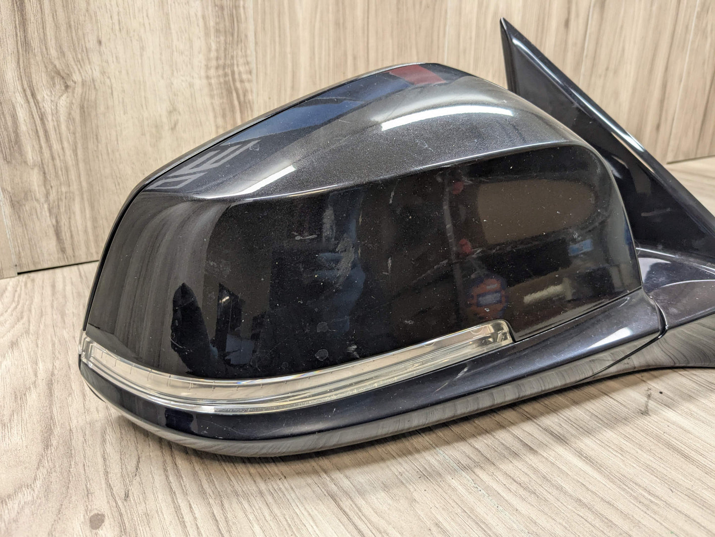 OEM BMW F30 328 330 335 340 Right Passenger Side Mirror Heated Dip SHADOW GLOSS