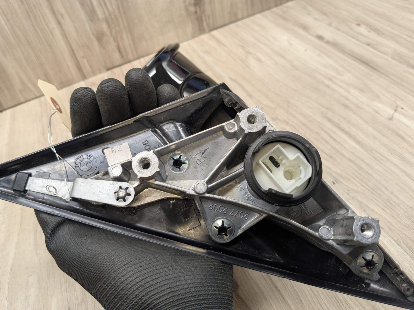 OEM BMW F30 328 330 335 340 Right Passenger Side Mirror Heated Dip SHADOW GLOSS