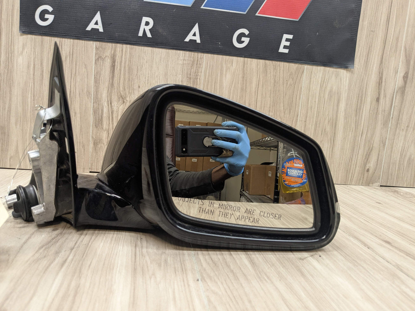 OEM BMW F30 328 330 335 340 Right Passenger Side Mirror Heated Dip SHADOW GLOSS