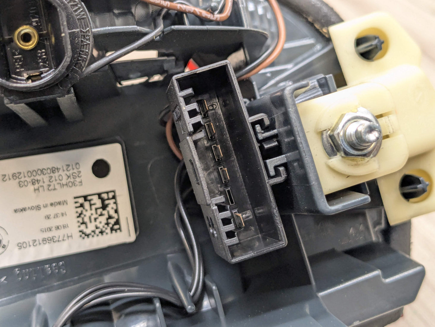 16-18 OEM BMW F30 F80 M3 LCI Rear Left Driver LED Inner Trunk Stop Tail Light