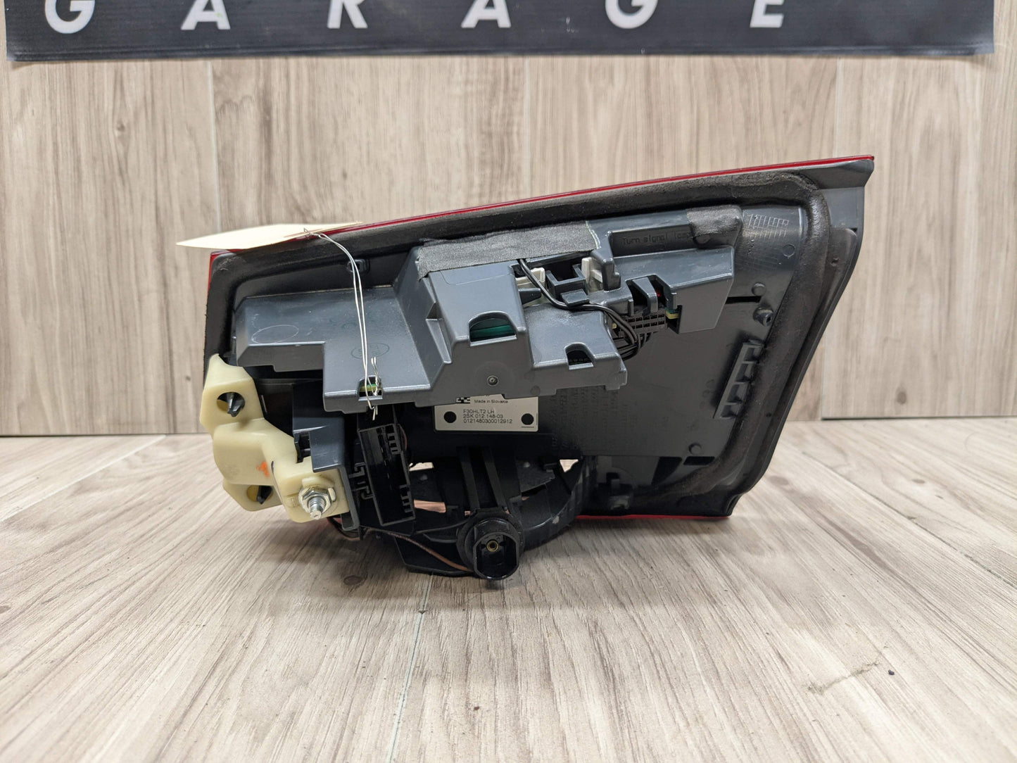 16-18 OEM BMW F30 F80 M3 LCI Rear Left Driver LED Inner Trunk Stop Tail Light