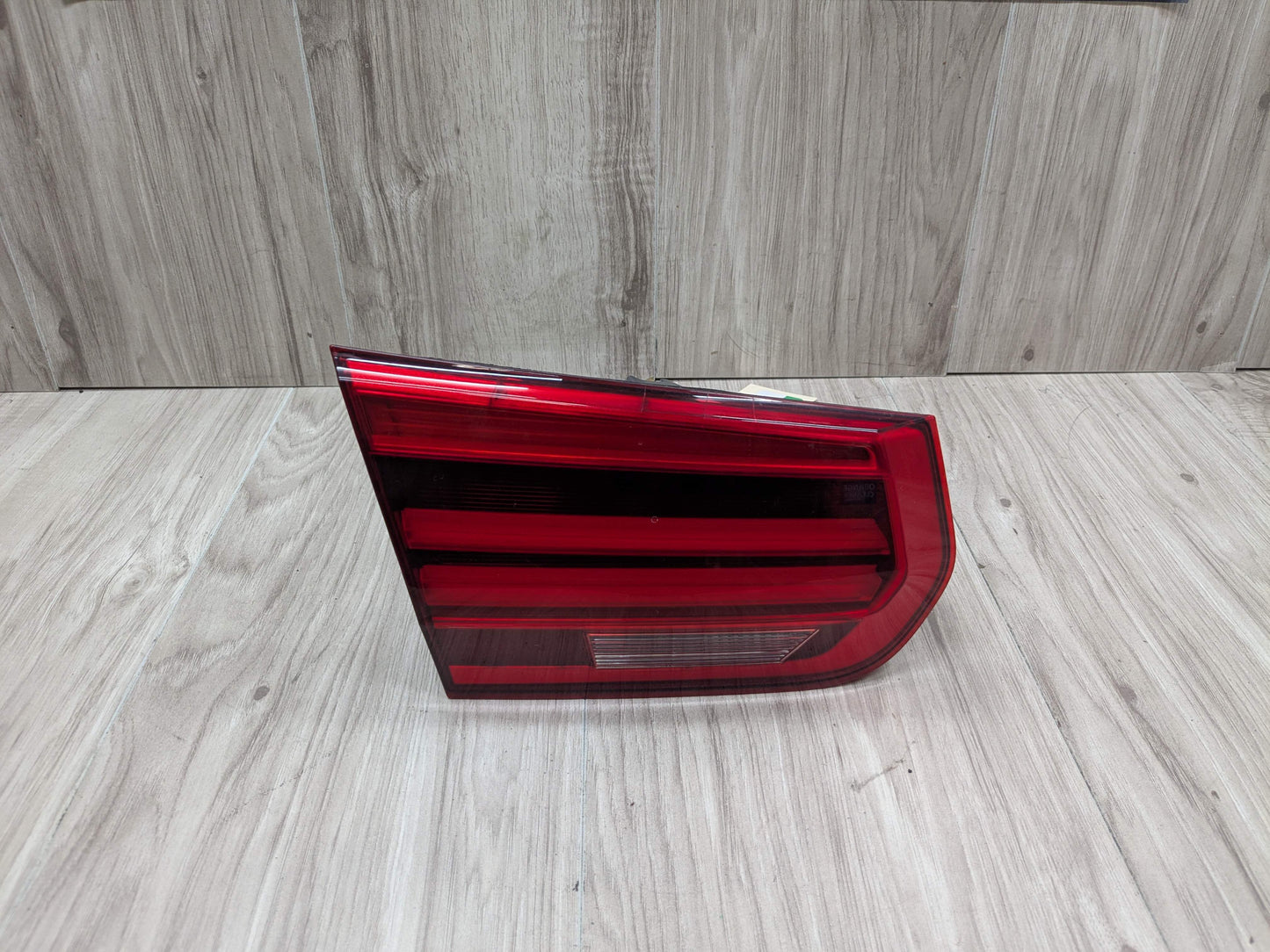 16-18 OEM BMW F30 F80 M3 LCI Rear Left Driver LED Inner Trunk Stop Tail Light
